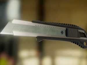 box cutter collection Model 3D