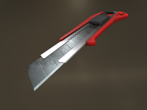 box cutter collection Model 3D