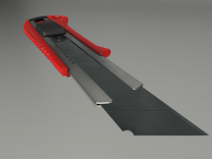 box cutter collection Model 3D