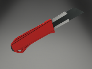 box cutter collection Model 3D