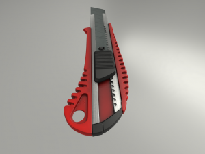 box cutter collection Model 3D
