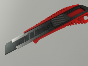 box cutter collection Model 3D