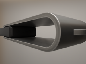 usb stick low poly clean version Modelo 3D