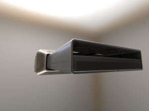 usb stick low poly brass version 3Dモデル