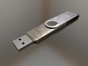 usb stick collection 3D Model