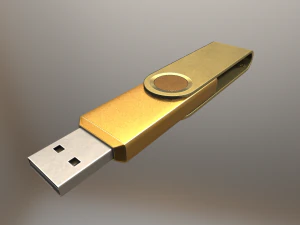usb stick collection 3D Model