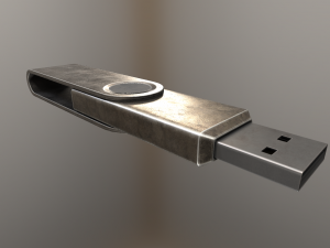 usb stick collection 3D Модель
