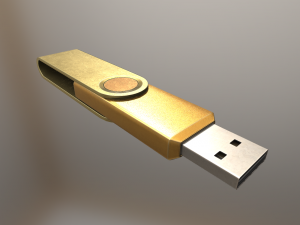usb stick collection 3D Модель