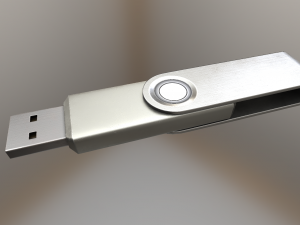 usb stick collection 3D Модель