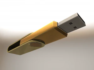 usb stick collection 3D Model
