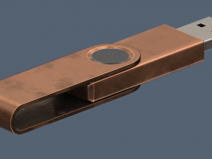 usb stick collection 3D Модель