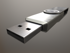 usb stick collection 3D Модель
