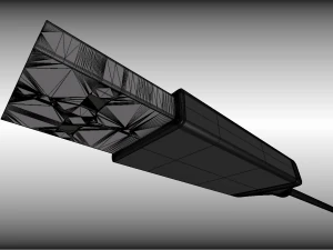 usb 3 cable high poly version rigged 3D Model