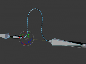 usb 3 cable high poly version rigged Modelo 3D