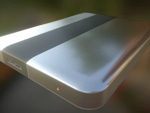 harici sabit diskin y&uuml;ksek poli versiyonu 3D Model