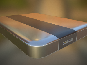 external hard drive high poly version 3D Model