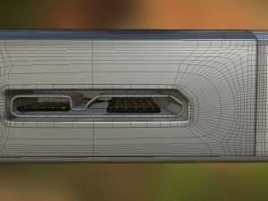 external hard drive high poly version 3D Model