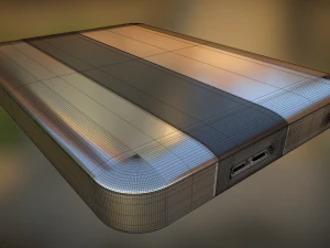 external hard drive high poly version 3D Model