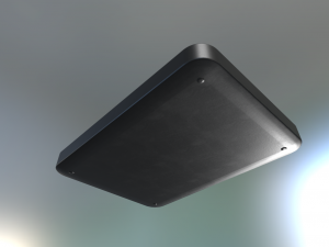 external hard drive low poly plastic version 3D Model
