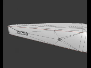 externe harde schijf laag poly roestige versie 3D Model