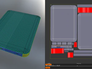 externe harde schijf laag poly roestige versie 3D Model