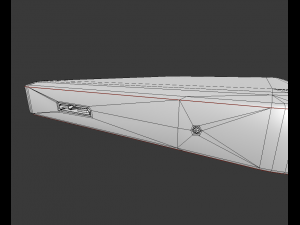 external hard drive low poly wood version 1 3D Модель