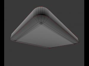 external hard drive low poly wood version 1 3D Модель