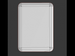 external hard drive low poly wood version 1 3D Модель