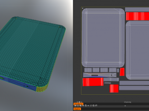 external hard drive low poly wood version 1 3D Модель
