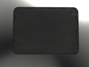 external hard drive low poly futuristic version 3D Model