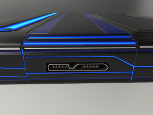 external hard drive collection 3D Model