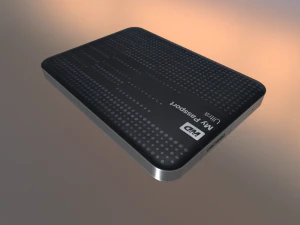 external hard drive collection 3D Model