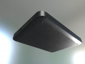 external hdd with usb cable rigged plastic version 3D Model