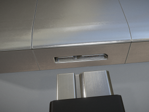 external hdd with usb cable rigged aluminium versi 3D Model
