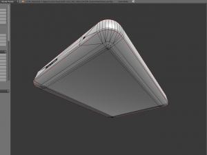 external hdd with usb cable rigged copper version 3D Модель