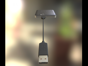 external hdd with cable collection game ready Modèle 3D