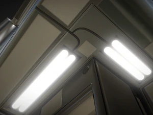 未来的なリビングモジュール基本バージョン 3Dモデル