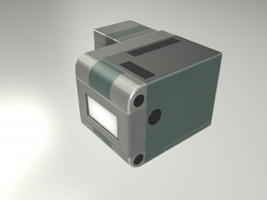 futuristic living module basic version Model 3D