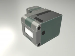 未来的なリビングモジュール基本バージョン 3Dモデル