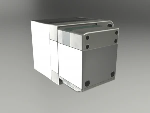 未来的なリビングモジュール基本バージョン 3Dモデル