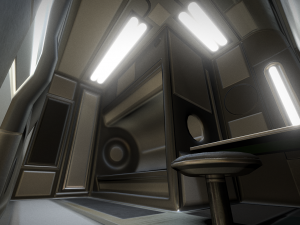 futuristic living module basic version Model 3D