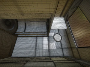 futuristic living module high poly version 3D Model