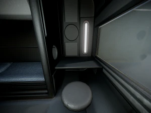 futuristic living module old metal version 3D Model