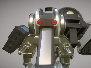 futuristic trike high poly version 2 3D Model