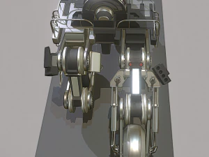 futuristic trike high poly version 2 3D Model