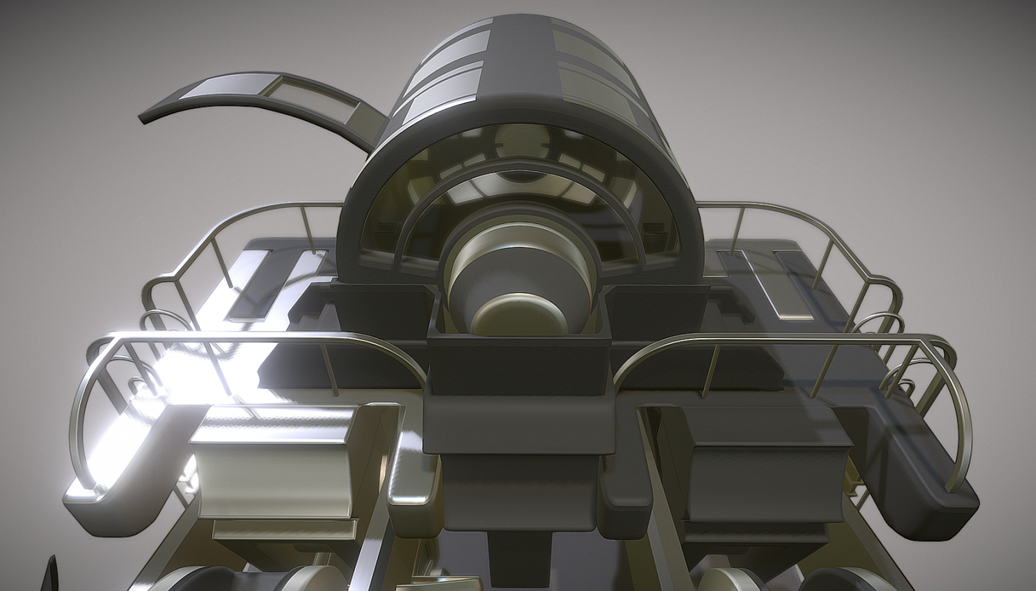 Futuristic Trike High Poly Version 2 3D Модель In Мотоцикл 3DExport