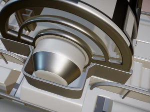 futuristic trike high poly version 3 3D Model