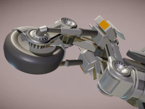 futuristic trike high poly version 3 3D Model