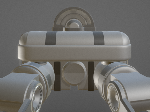 futuristic trike high poly version 4 3D Model