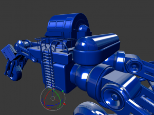 futuristic trike high poly version 4 3D Model
